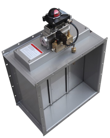 CFH type Marine fire damper (pneumatic air-tight rectangular type) CFH type Marine fire damper (pneumatic air-tight rectangular type)